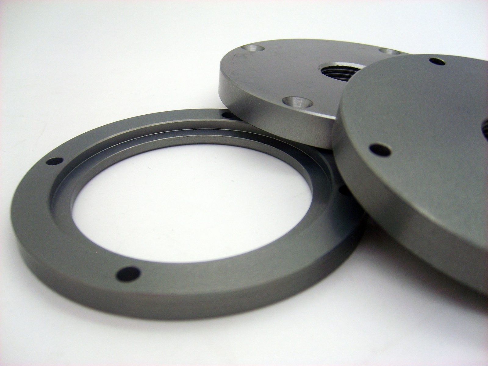 Machined steel flanges
